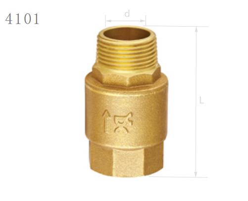 4101黄铜止回阀