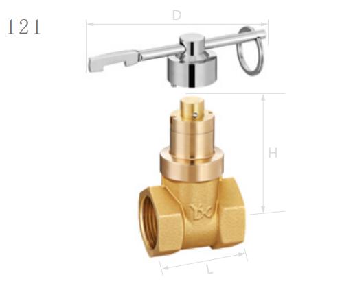 121锁闭闸阀